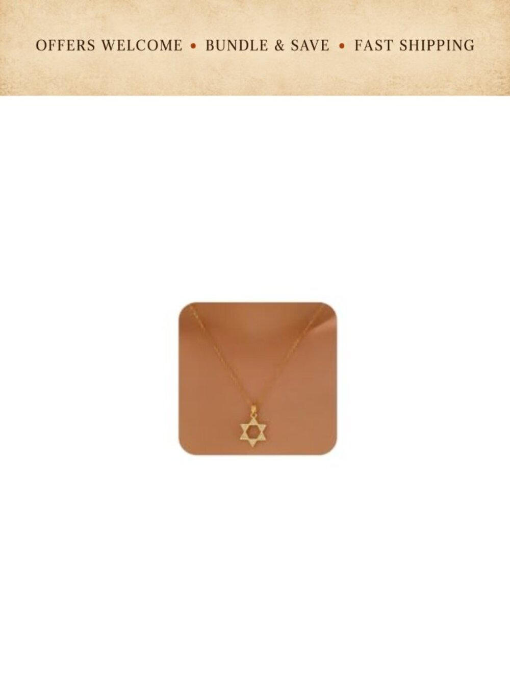 18K Gold Plated Necklace Cubic Zirconia Pendant Adjustable Chain